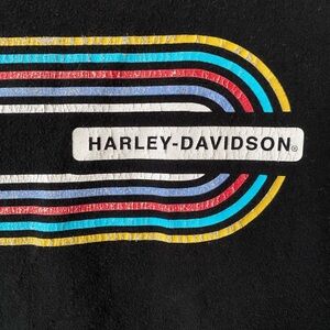 Vintage women’s Harley Davidson black Tshirt Size L